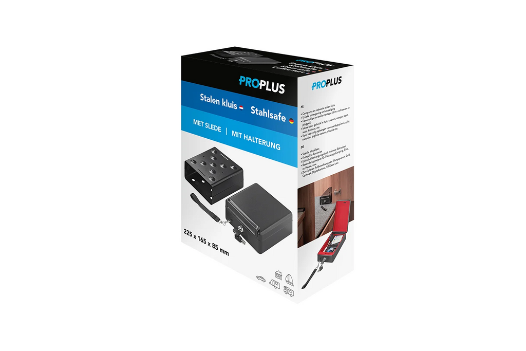 Coffre-fort à clés portable ProPlus 540250 225 x 165 x 85 mm