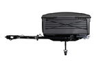 Coffre de rangement Towbox Camper Alpha noir LED (long) - coffre à bagages monté sur attelage