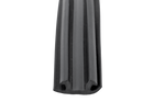 Rubberen afdekking/afdichting (onderkant) voor aluminium balk - G3 CL 127 cm