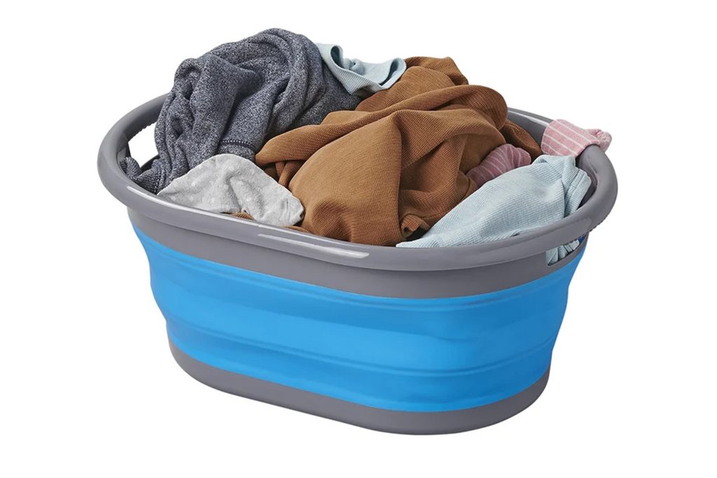 Panier à linge pliable ProPlus 370311 pour camping-car et voyage, 17 L