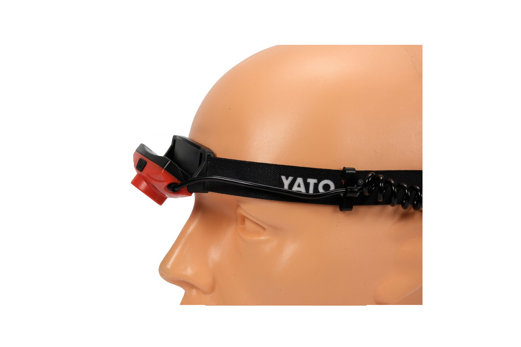 YATO YT-08596 LED-koplamp, achterlicht met waarschuwingsfunctie, 500lm