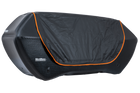 Bagagebox voor Mont Blanc Senja fietsendragers die op de trekhaak worden gemonteerd