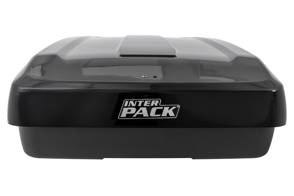 Inter Pack Monsun PRO L dakkoffer, zwart metallic