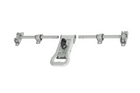 Boulon de verrouillage pour remorque porte-conteneurs STEELPRESS ZD-03, verrou de porte 1000 mm