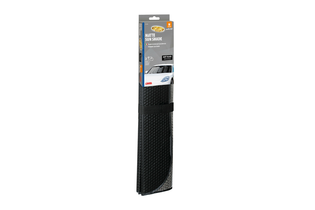 Tapis pare-soleil de voiture LAMPA noir mat 61 x 147 cm