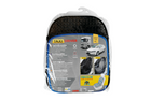 Coussin de siège respirant LAMP Taxi Driver, tapis de siège auto noir