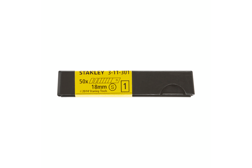 STANLEY afbreekbare mesjes 18 mm vervangende mesjes 50 stuks
