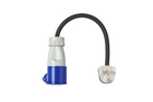 Adapter z wtyczką CEE i gniazdem brytyjskim UK ProPlus 373522DE kabel 40cm 16A 230V