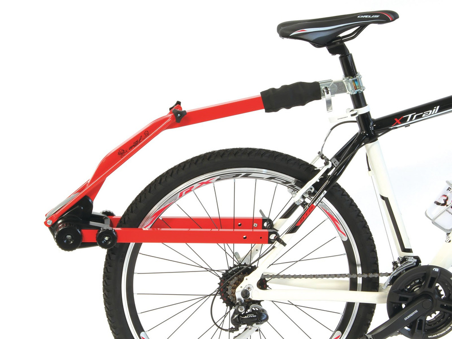 Trail Angel - trekstang voor een kinderfiets (rood)