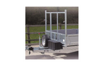 Support de roue de secours ProPlus pour remorque, profil 60x60 mm