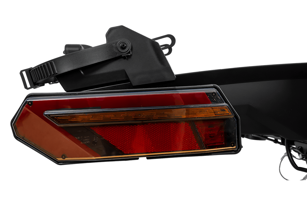 Inter Pack Velox 3 LED - porte-vélos pliable pour 3 vélos avec éclairage LED