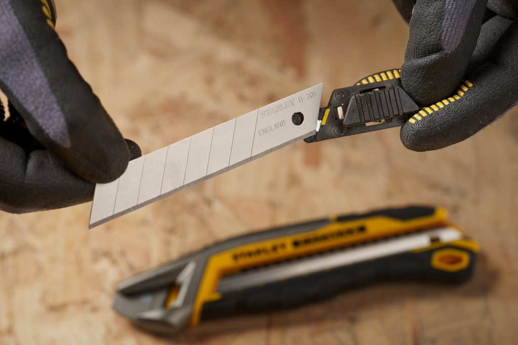 STANLEY afbreekbare mesjes 18 mm vervangende mesjes 50 stuks