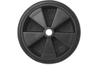Roue de secours pour ProPlus 341549, roue jockey en caoutchouc plein 220x70 mm