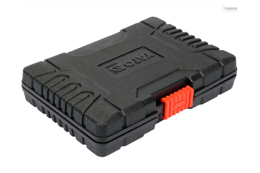 Schroefverwijderaars voor beschadigde binnenschroeven YATO YT-06034 3-23mm 25 stuks.