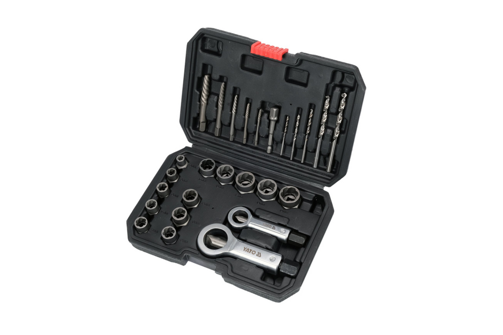 Kit d'extracteurs de vis universels YATO YT-06037 26 pièces.