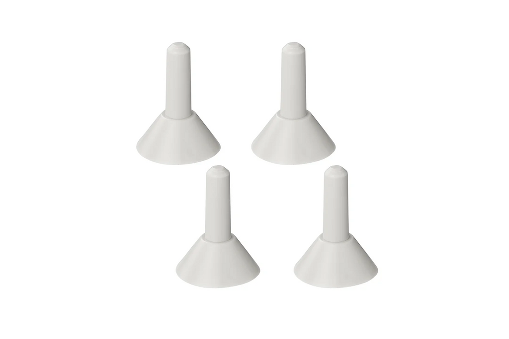 Set van vier ProPlus 366475S regenkappen voor tentstokken
