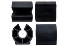 Support en caoutchouc pour porte-vélos de hayon Peruzzo - 939 (1 pc.)