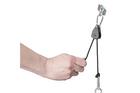 Lot de deux treuils à câble ProPlus 320054, palan à câble avec cliquet, 2,5 m, 68 kg