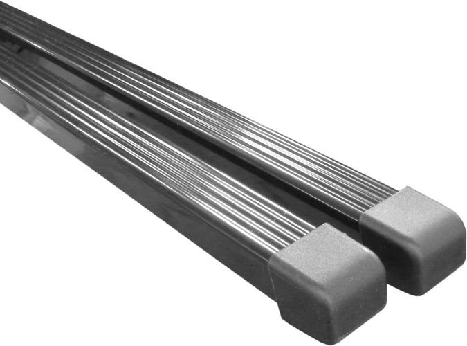 Barres de toit en acier Mont Blanc AMC 52" (133 cm)