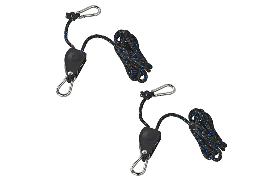 Lot de deux treuils à câble ProPlus 320054V01, palan à câble avec cliquet, 2,5 m, 136 kg