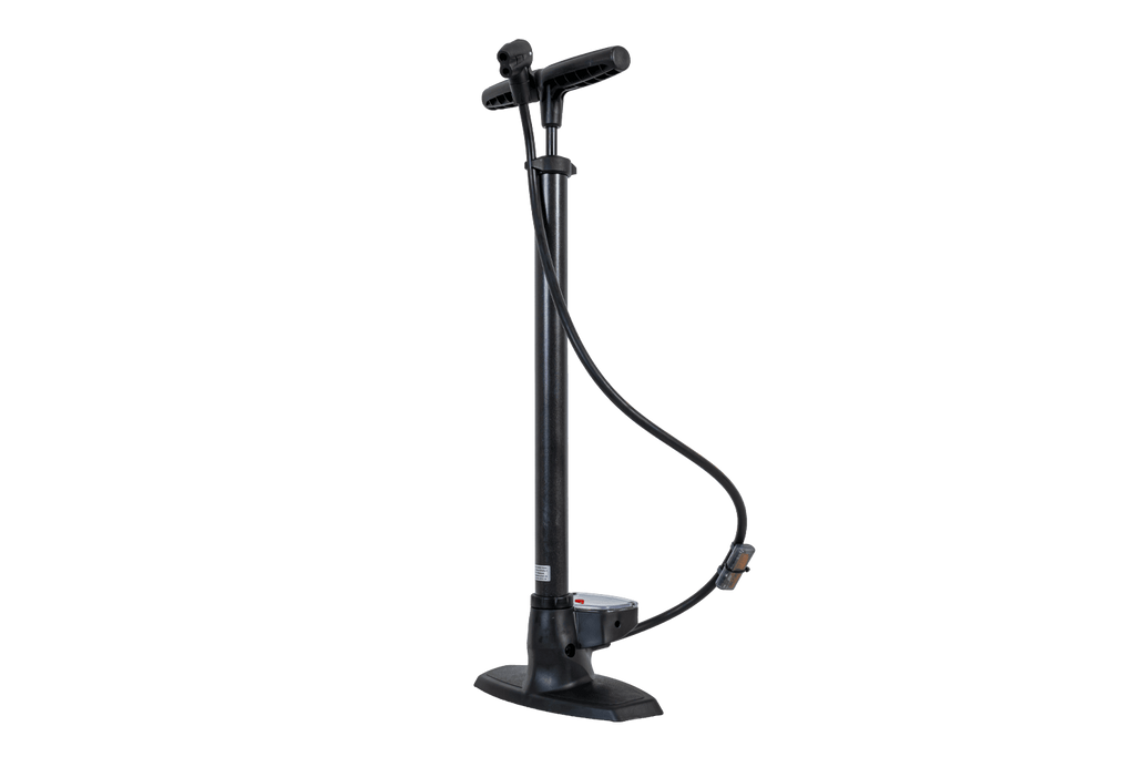 Universele fietspomp met drukmeter FISCHER 85580