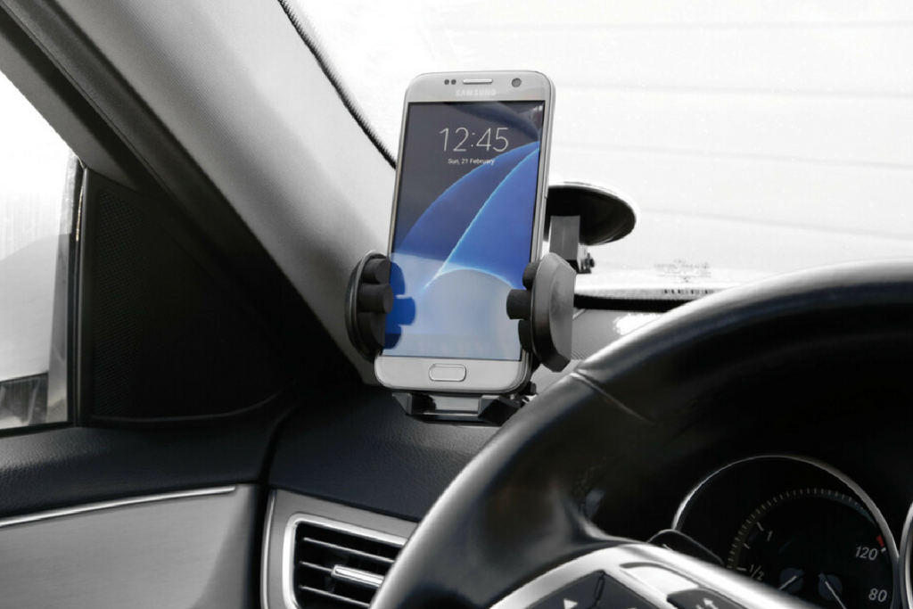Support de téléphone LAMP Multi-support 2 en 1, fixation par ventouse ou grille d'aération