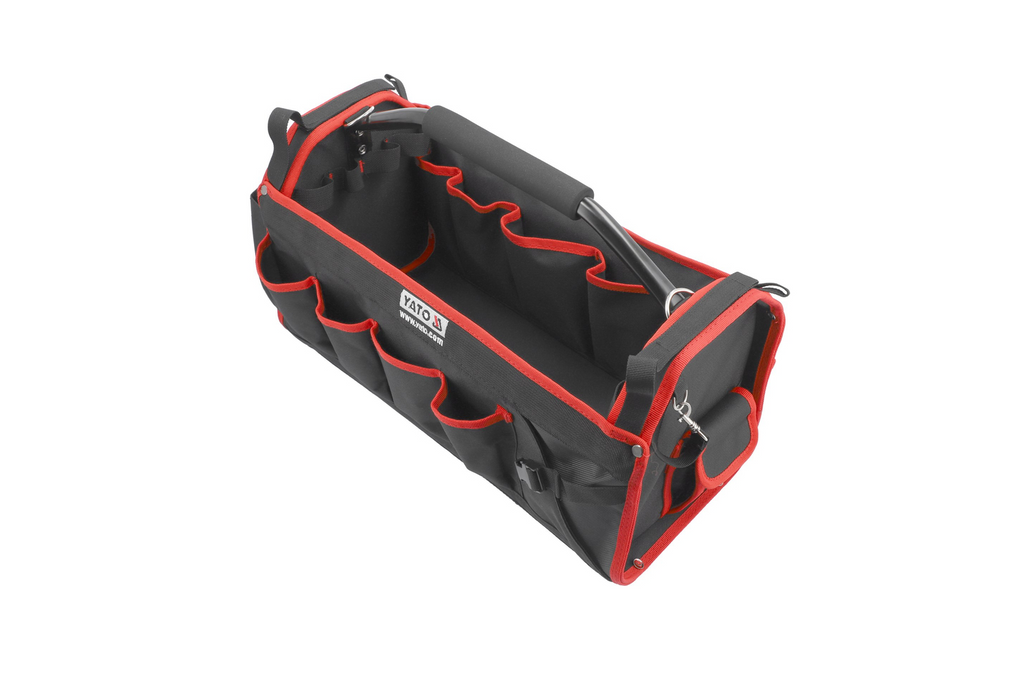 YATO YT-7435 gereedschapstas, open gereedschapskoffer, 49x23x28cm
