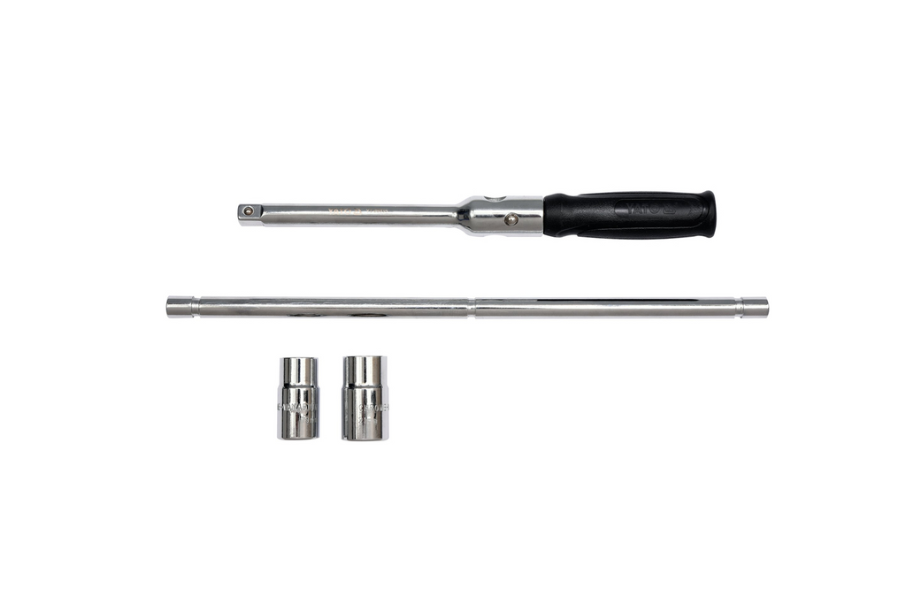 Clé à roue pliante YATO YT-08035 avec étui, douilles 17-23 mm