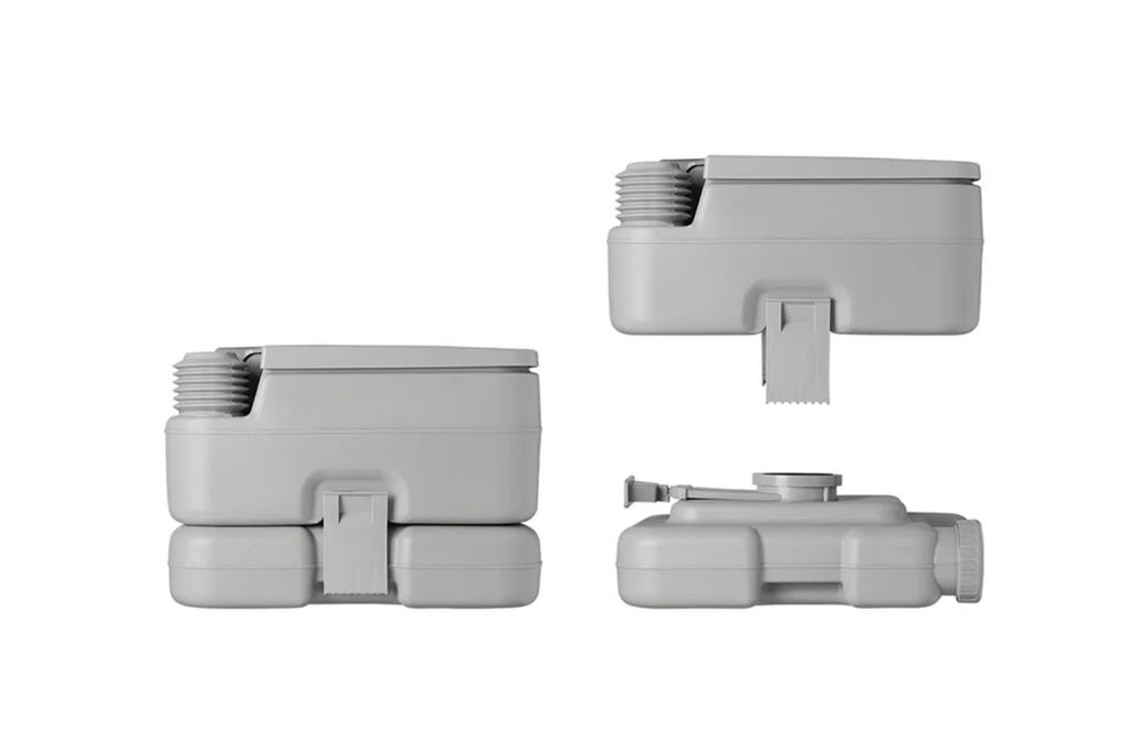 ProPlus 370415CR Draagbaar campingtoilet Grijs 10L/10L