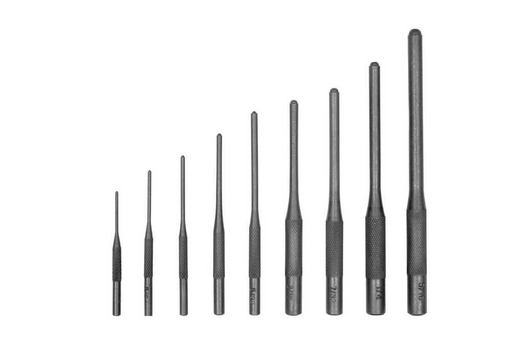 Set van 9 parallelle bolvormige ponsen YATO YT-47123