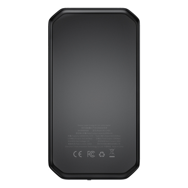 Batterie externe BASEUS Super Energy Air 10000mAh avec fonction de démarrage d'urgence 12V