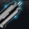 BASEUS Ronde plastic USB-A, USB-C 30W autolader