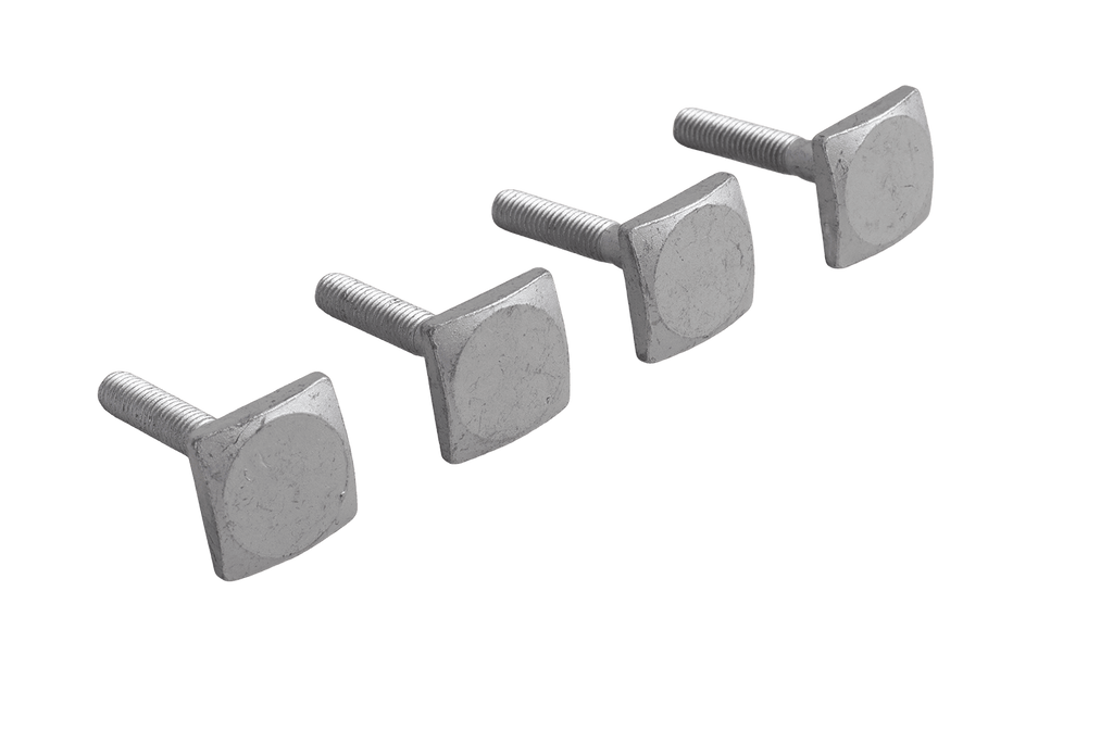 Inzetstuk voor aluminium balken 35mm x M6 (4 st.)