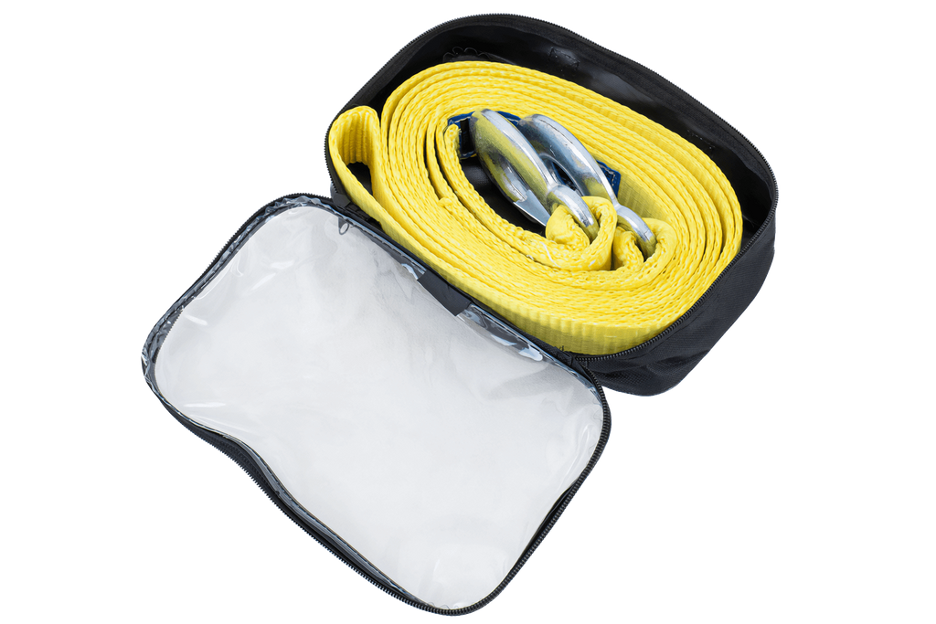 UNITRAILER sleepkabel met haken sleepband 5m/50mm/7,5t geel