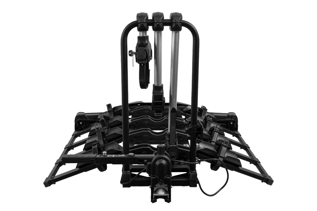 Inter Pack Quattro Fold - fietsendrager voor 4 fietsen, te monteren op de trekhaak.