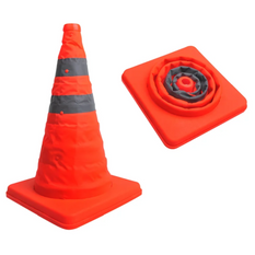 ProPlus 540320 opvouwbare verkeerskegel waarschuwingskegel 41 cm