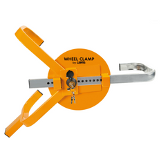 Blokada koła LAMPA WHEEL CLAMP zabezpieczenie antykradzieżowe do kół 13–18"