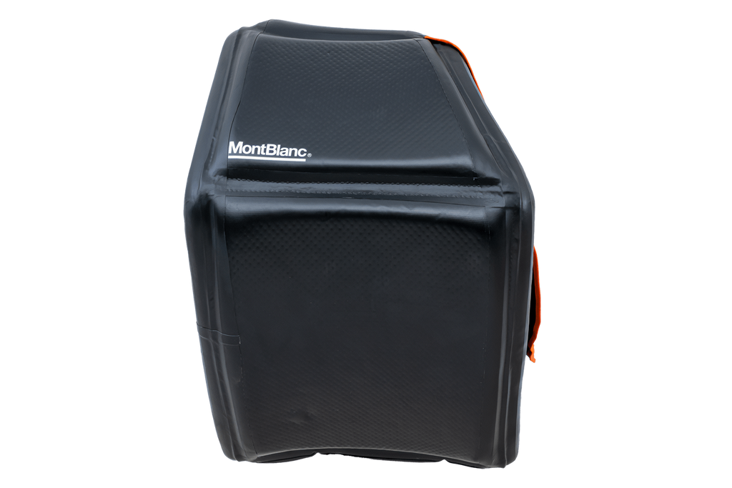 Coffre à bagages pour plateformes de vélo sur attelage Mont Blanc Senja
