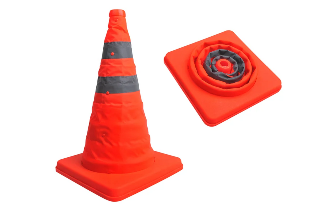 ProPlus 540320 opvouwbare verkeerskegel waarschuwingskegel 41 cm