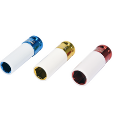 Slagsleuteldoppen voor aluminium velgen YATO YT-1056 17-21mm 3 stuks.