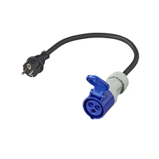 Adapter z wtyczką Schuko i gniazdem CEE 16A 230V ProPlus 373526 kabel 40cm