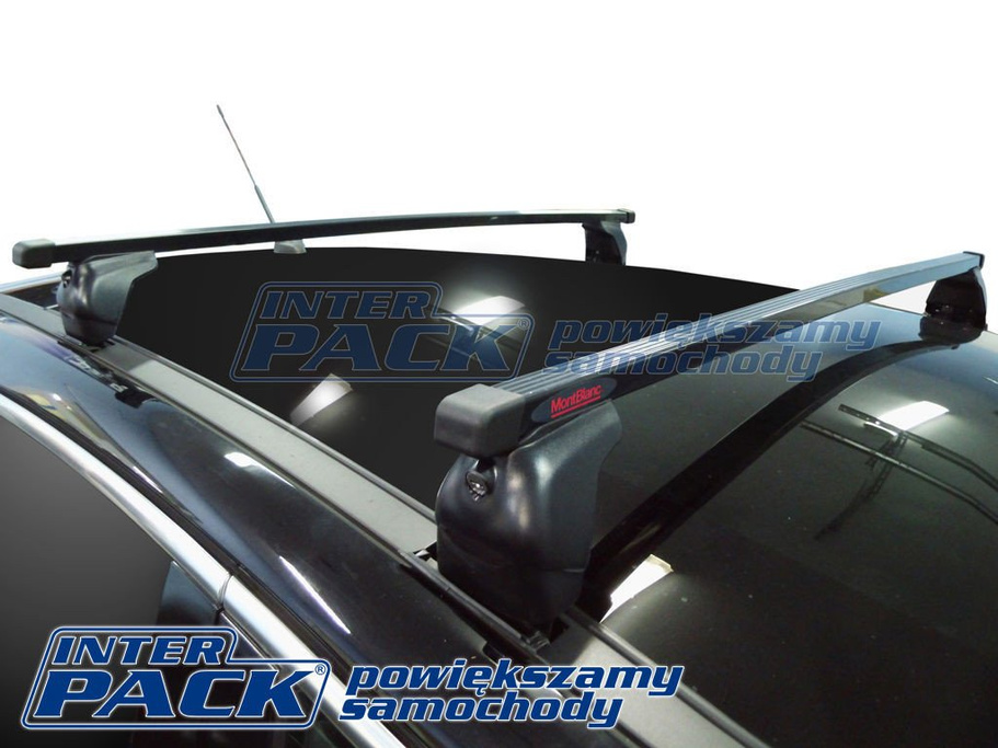 Barres de toit en acier Mont Blanc AMC 5108 pour Peugeot et Citroën