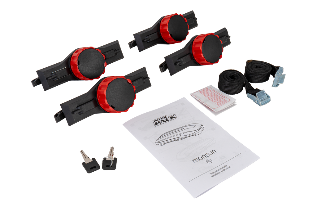 Coffre de toit Inter Pack Monsun M anthracite mat
