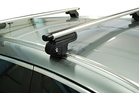 Galerie de toit en aluminium Mont Blanc AMC 5413-A49 pour rails intégrés