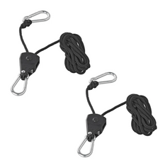 Zestaw dwóch wyciągarek linowych ProPlus 320054 wciągnik linowy z grzechotką 2,5m 68kg