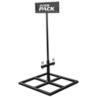 Stojak na bagażniki rowerowe na hak holowniczy INTER PACK stojak na 2 bagażniki 1368mm 800mm