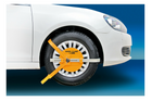 Blokada koła LAMPA WHEEL CLAMP zabezpieczenie antykradzieżowe do kół 13–18"