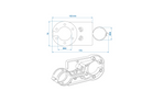 Support de douille pour barre de remorquage ProPlus 343535