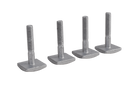 Inzetstuk voor aluminium balken 35mm x M6 (4 st.)
