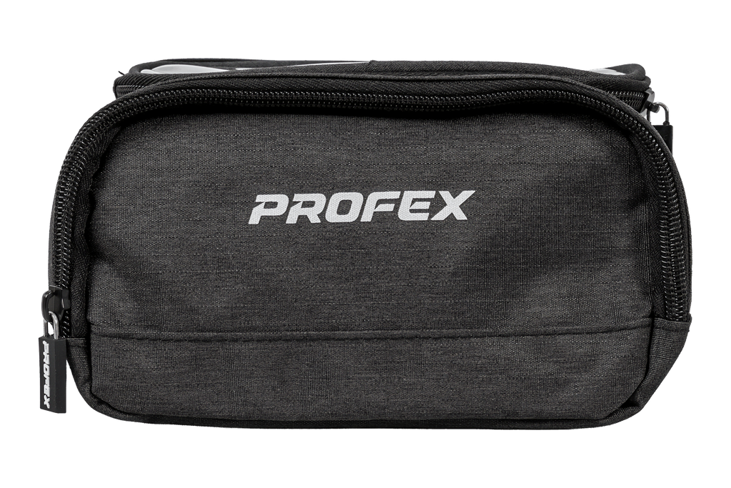 Sacoche de cadre de vélo PROFEX 93015 avec 2 poches et étui pour téléphone